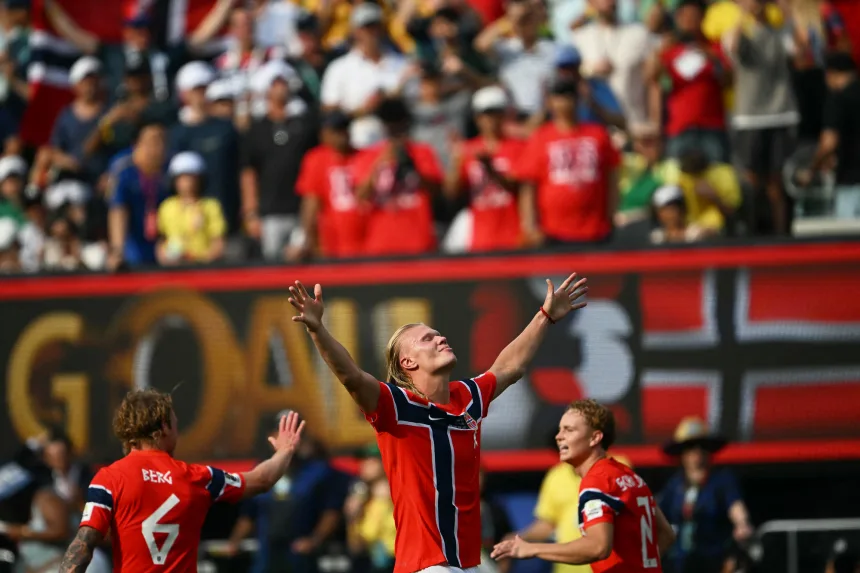 Norway stuns Brazil to move to the quarterfinals for the first time